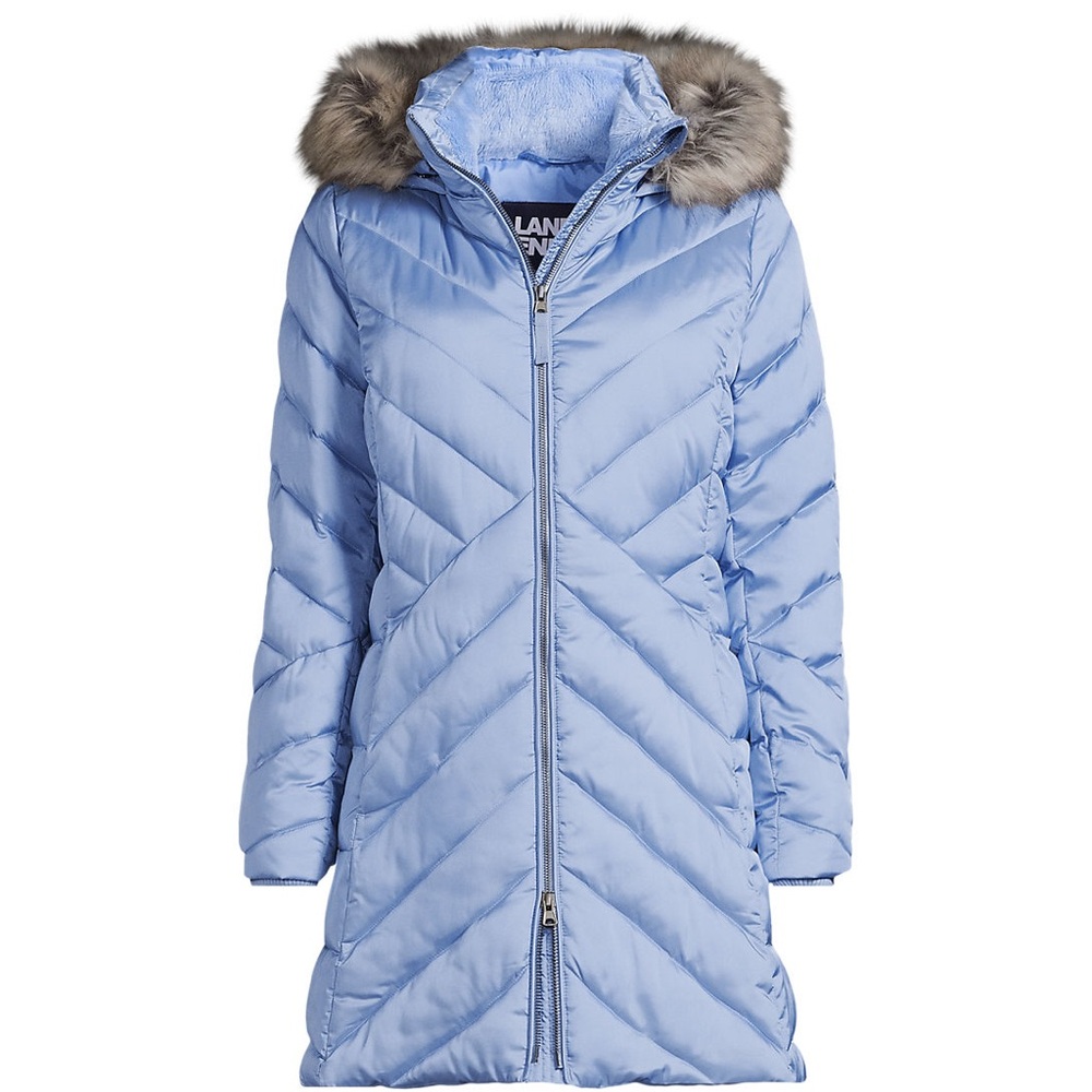 NWT Lands’ End Women’s Insulated Plush Lined Winter Coat